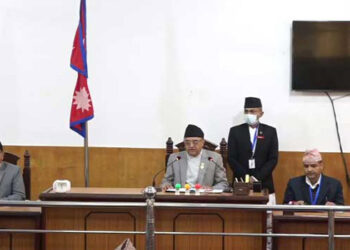 प्रदेश सभाको बैठक पाँच मिनेट बसेर सम्पन्न