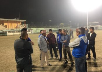 शहिद रंगशाला विराटनगरमा रात्रीकालिन फुटबल प्रतियोगिता