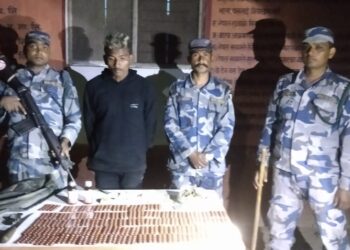 सीमावर्ती क्षेत्रमा रोकिएनन् तस्करी, लागु औषध सहित १ जना पक्राउ