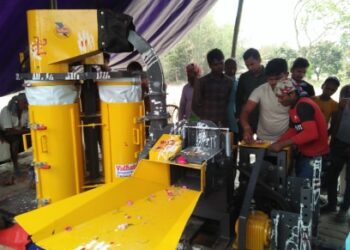 भोक्राहामा मकै साइलेज मैसिनको उद्घाटन
