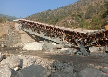 पुल निर्माणकै चरण ढलेपछि स्थानीय निराश