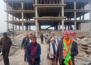 गौरवशाली योजनाको पालिका अध्यक्ष महेन्द्र यादवले गरे अनुगमन
