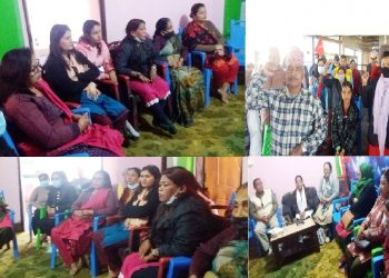 इटहरीका टोल वस्तीमा महिला–महिलामा नेकपा एस अभियान