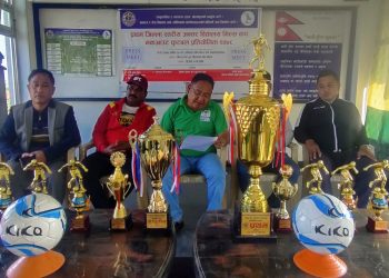 जिल्ला स्तरीय अन्तर विद्यालय मिल्स कप नकाउट फूटलब टुर्नामेन्ट २०७८ सुरू