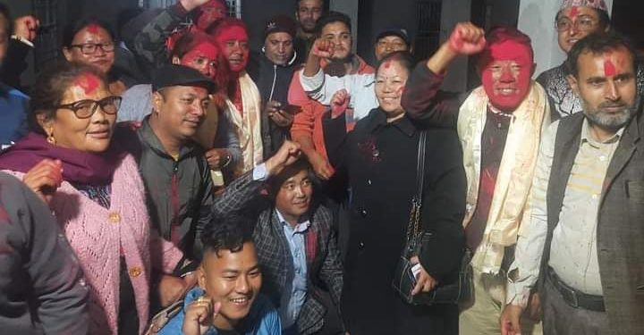 माओवादी नगर अध्यक्षमा पुनः बहादुरसिंह निर्वाचित