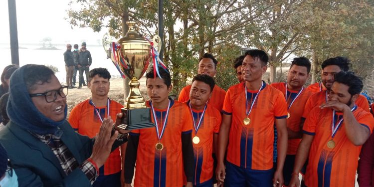 बर्जुमा मैत्रीपूर्ण फुटबल खेल सम्पन्न