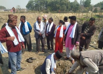 मनकारीहरुको आर्थिक सहयोगमा लहान ५ स्थित मुस्लिम धर्मशाला निर्माण हुँदै