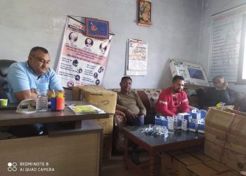 लहान ४ स्थित फोहर प्रशाेधन केन्द्र बनाउन लाग्दा स्थानीय द्वारा बिरोध