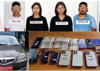 सुनसरीका एक युवक सहित ६ जना पक्राउ