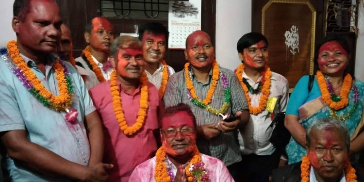 सप्तरीमा गठबन्धन समूहलाई पराजित गरी प्रगतिशील समूह विजयी