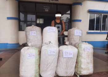 लागुऔषध गाँजा सहित २ जना पक्राउ