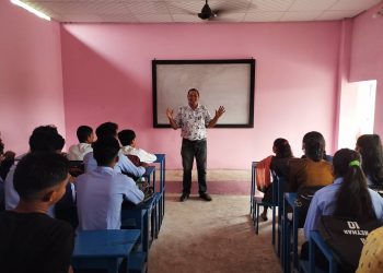 सूर्य किरण एकेडेमी विद्यालयमा कक्षा ११ को पढाई सुरु