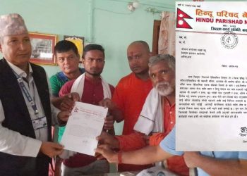 मन्दिर तोडफोडमा संलग्नता रहेको ब्यक्तिलाई यथाशिघ्र कारवाहीको माग