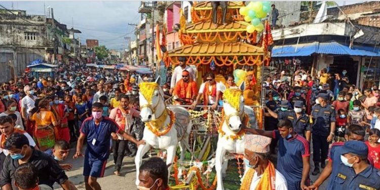 दुईबर्षदेखी स्थगन हुँदै आएको श्रीराधाकृष्ण रथयात्राले यसपटक निरन्तरता पाउने