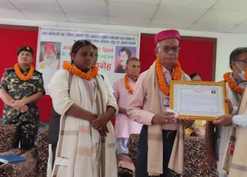 वैध-प्रकाश मानव अधिकार पुरस्कारबाट सामाजिक अभियान्ता दास सम्मानित