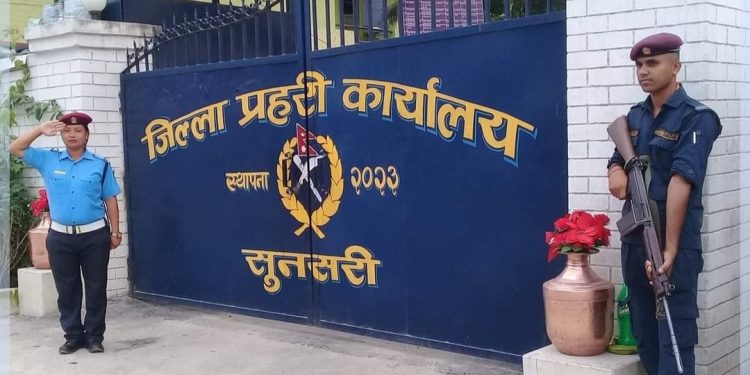 सुनसरी प्रहरी टीमद्वारा उत्कृष्ट कामकाे शुरूवात