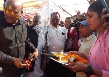 देवानगन्जमा कलश यात्रा सम्पन्न