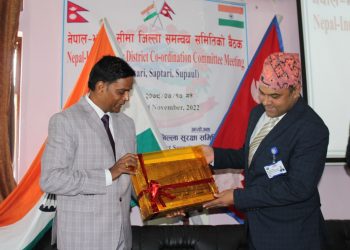 निर्वाचन सुरक्षा बारेमा नेपाल भारतका अधिकारी बीच समन्वय बैठक