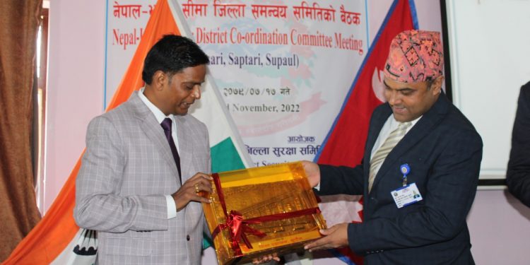 निर्वाचन सुरक्षा बारेमा नेपाल भारतका अधिकारी बीच समन्वय बैठक