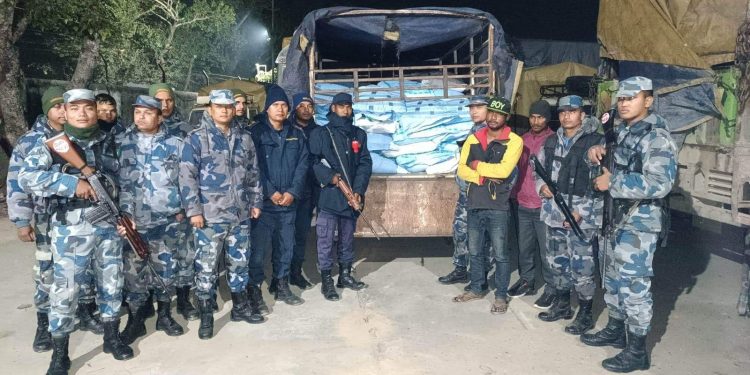 सशस्त्रका एसपी क्षेत्रीको कडा निर्देशन, बरामद हुँदै अवैध चिनी