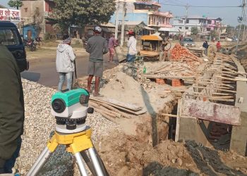 सांसद चौधरीको पहल पछि हुलाकी सडक निमार्ण योजनाको कामले गति लियो