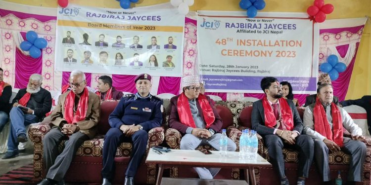 राजविराज जेसीजकाे अध्यक्षमा उज्जवल