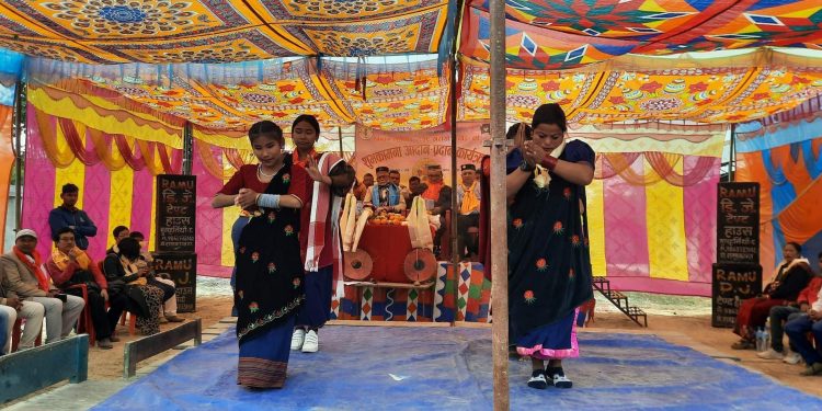 सप्तरीको मझौमा भब्यताको साथ मनाईयो २८५९ औं सोनाम ल्होसार