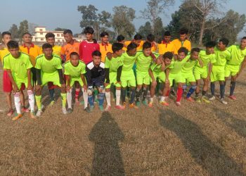 कैलालीकाे टीकापुरमा फुटबल प्रतियोगिता शुरू