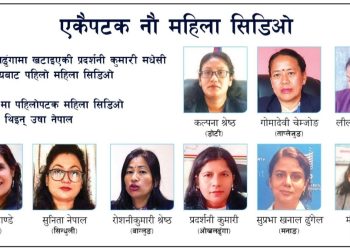 जिल्लाको कमान्ड सम्हाल्ने नाै जना महिला सिडिओ