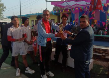 टीकापुर नगर स्तरिय अन्तर बिद्यालय खेलकुद तथा राष्ट्रपति रनिङ्ग शिल्ड प्रतियाेगिताकाे समापन