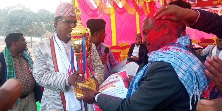 हरिनगरमा राष्ट्रपति रनिङ शिल्ड तथा अध्यक्ष कप प्रतियोगिता सम्पन्न