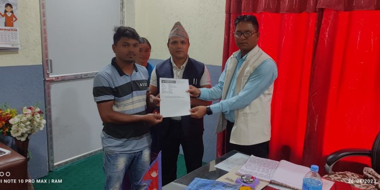 भाेक्राहा नरसिंह पालिकाबाट पहिलोपटक हजरत अलीलाई पुनःश्रम स्वीकृति