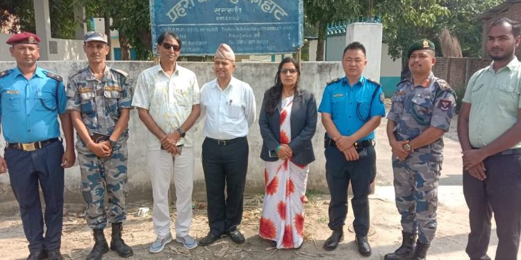चोरी तस्करी नियन्त्रण गर्न सुरक्षा अधिकारीको अनुगमन
