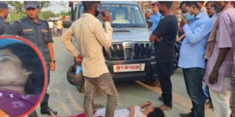 झुण्डिएको अवस्थामा भेटिएकी आरतीको हत्या गरिएको दाबी, सासू-ससुरा र श्रीमान्‌विरुद्ध जाहेरी