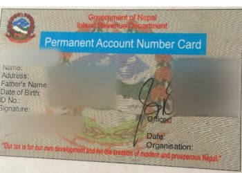 अब अनलाइनबाटै व्यक्तिगत प्यान लिन सकिने