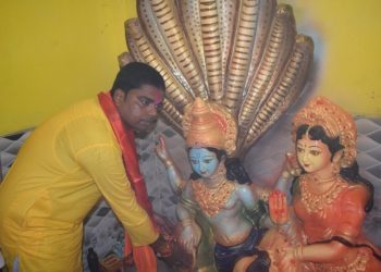 देवानगञ्जमा अनन्त भगवानकाे मन्दिर उद्घघाटन