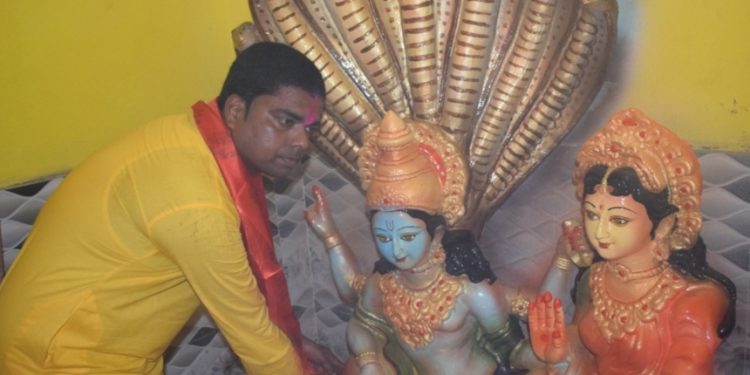 देवानगञ्जमा अनन्त भगवानकाे मन्दिर उद्घघाटन