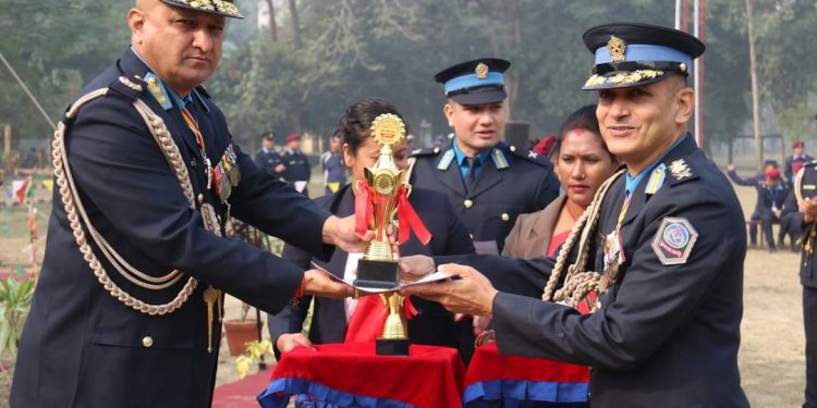 कोशी प्रदेश प्रहरी तालिम केन्द्रमा बार्षिकोत्सव कार्यक्रम सम्पन्न