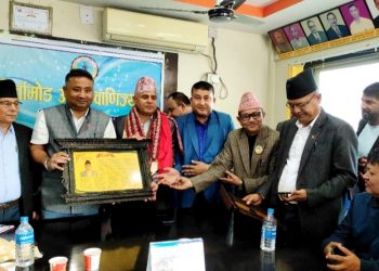 प्रजिअ पाेखरेलकाे बिदाई