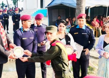 दुहबीमा नगर प्रहरी जवान दिक्षान्त