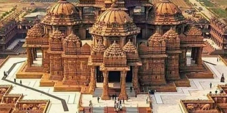 अयोध्यामा नवनिर्मित राम मन्दिरको प्राण प्रतिष्ठाको दिन दुई स्थानीय तहमा बिदा