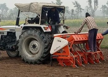 मकै खेतीमा ५० प्रतिशत लागत घटाउने आधुनिक कृषि औजार प्रर्दशन