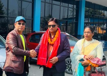 भोक्राहा नरसिंहका अध्यक्ष अजमल आजाद चीन प्रस्थान