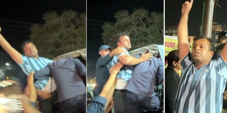 सार्वजनिक स्थलमा होहल्ला गरेको आरोपमा बिपीका डाक्टर रोशन कलवार पक्राउ