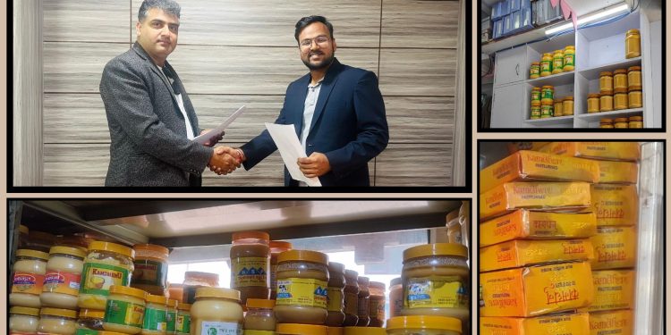 कामधेनुका दुग्धजन्य उत्पादन अब काठमाडौँ उपत्यकाका बजारमा, विदेशका निर्यातका लागि सम्झौता