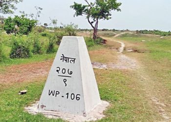 सुनसरीमा सीमास्तम्भ ‘गायब’