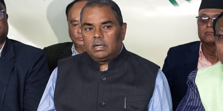 असंवैधानिक ढंगले रातारात पार्टी दर्ता भएको घोषणा