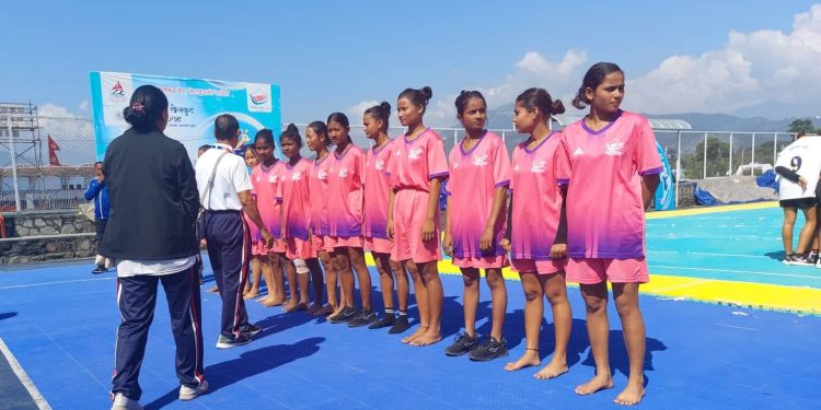 भाेक्राहा नरसिंहमा प्रथम महिला खाे-खाे प्रतियोगिता हुने