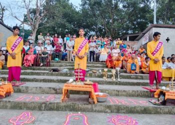 चतराधाममा कौशीकि सन्ध्या आरती हुने