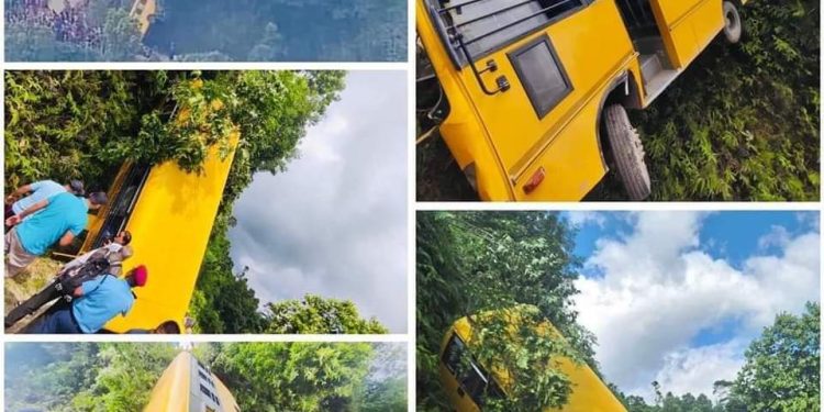 स्कुल बस दुर्घटना अपडेट : आरतीको मृत्यु, चालकसहित २८ जना घाइते (पूरा नामविवरणसहित)